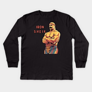 Iron Sheik Kids Long Sleeve T-Shirt